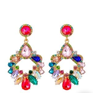 Rainy Rainbow Drop Earrings